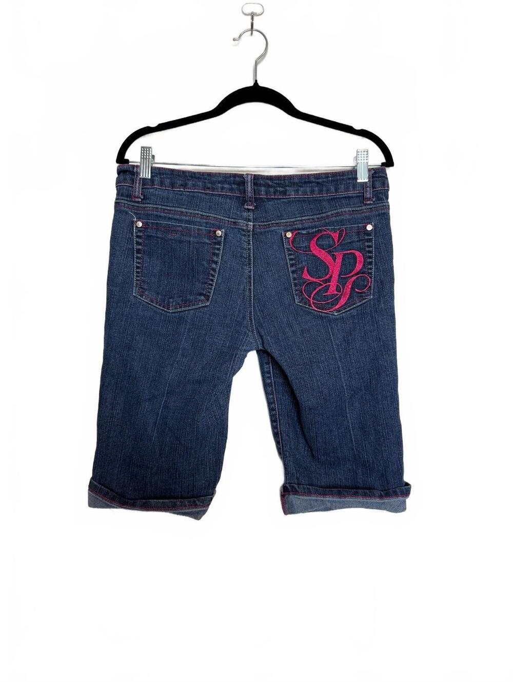 Vintage Y2K South Pole Women's Denim Bermuda Shorts